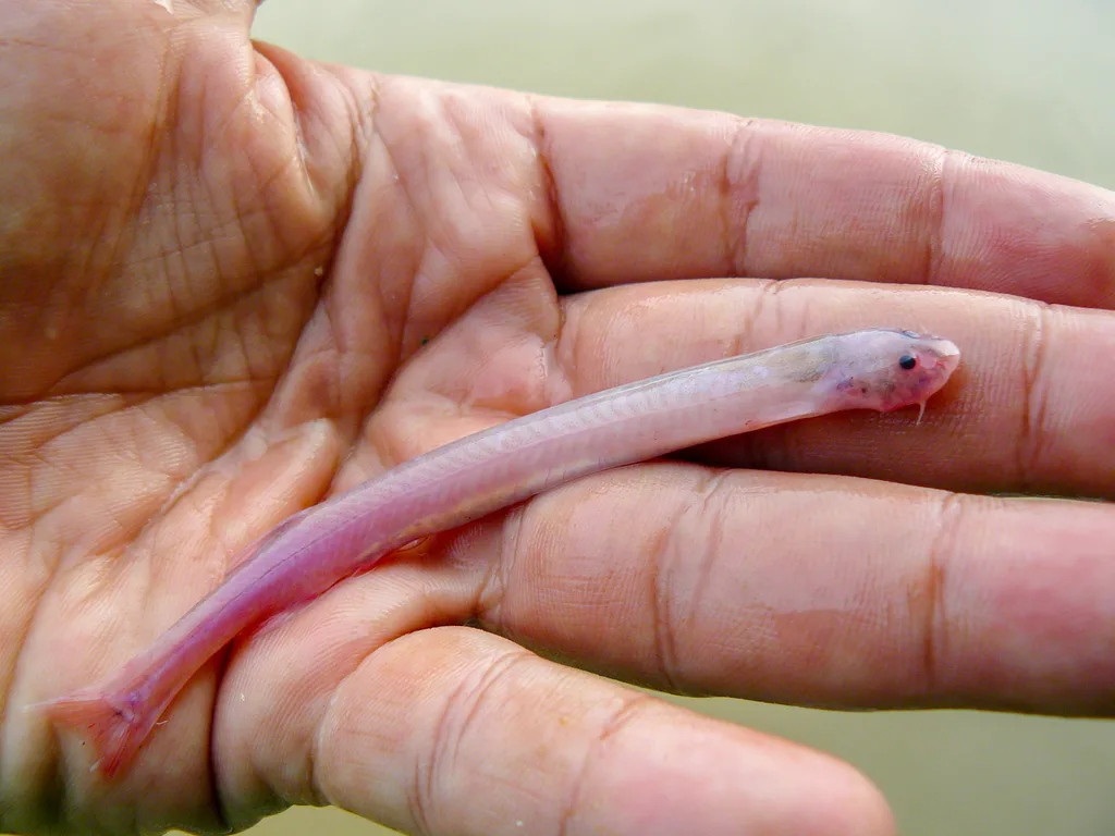 Foto de Pareiodon microps em ambiente natural ou aquário